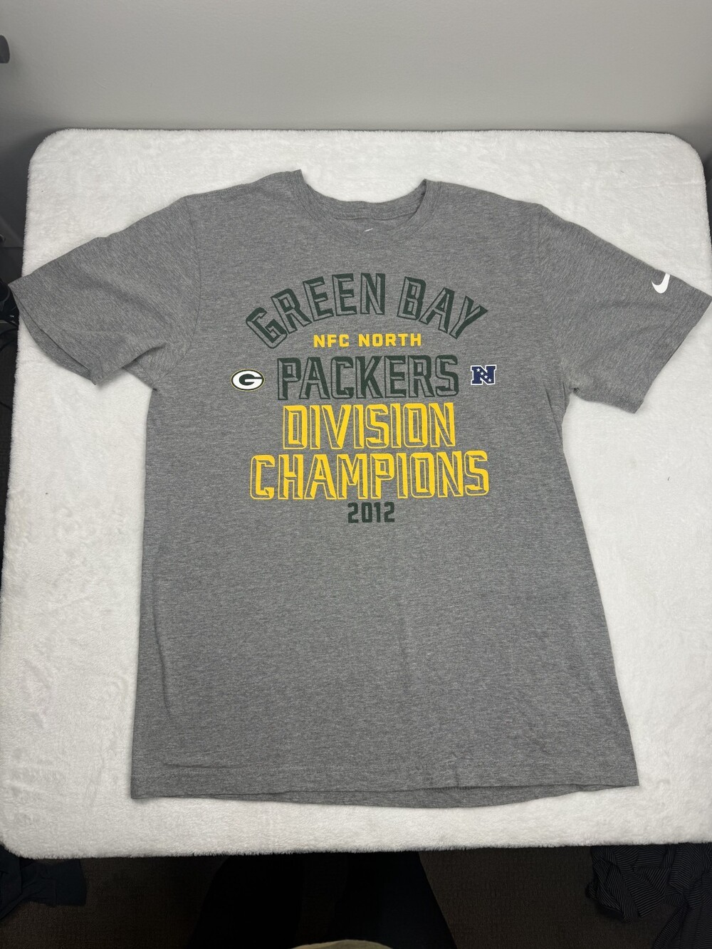 Nike Green Bay Packers 2012 Division Champions T-Shirt Size L